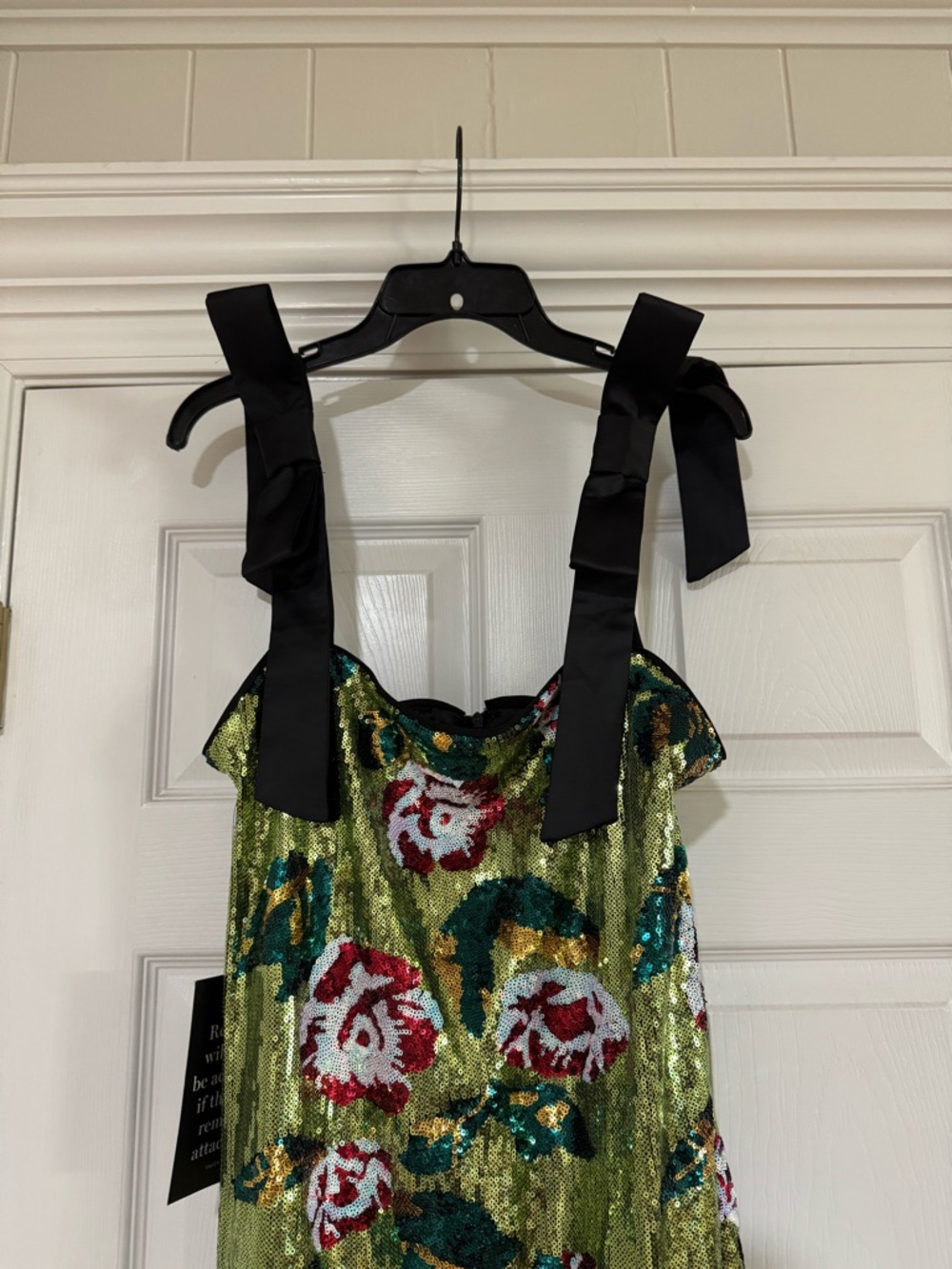 Tuckernuck Wedding Guest Dress Radiant Floral Sequin Roxy NWT Size Large - Picture 6 of 11